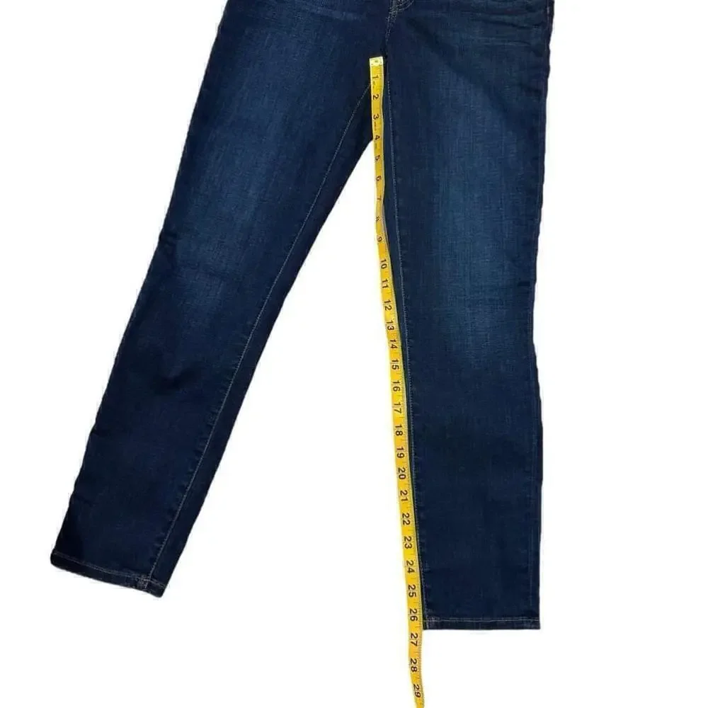 J Crew Blue Skinny Jeans Women Size 28